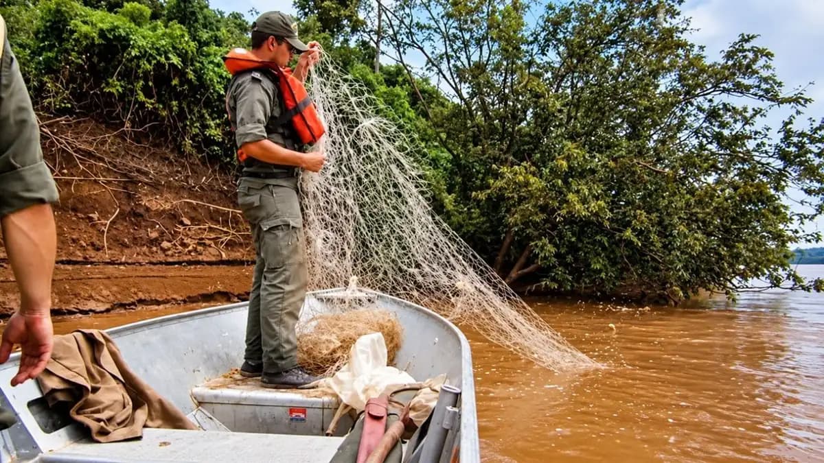 Preocupación por pesca furtiva en el Paraná tras levantamiento de la veda