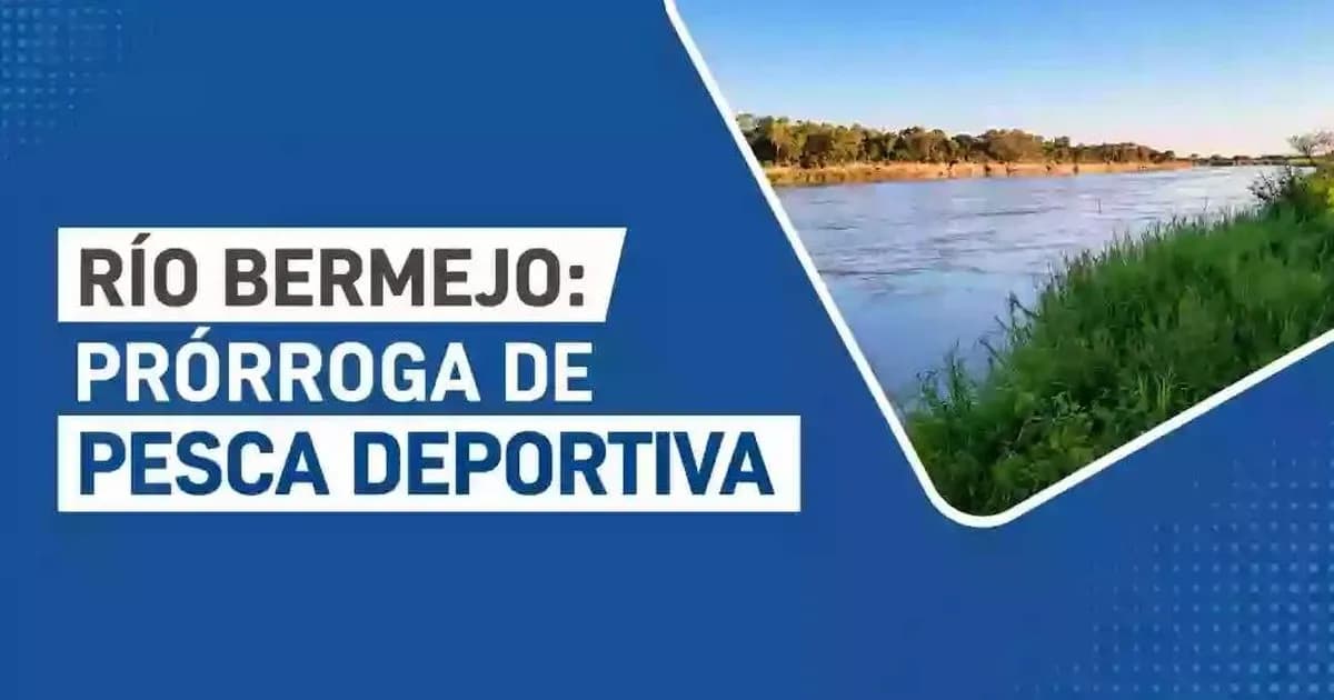 Extensión de la temporada de pesca en el río Bermejo hasta el 1 de noviembre