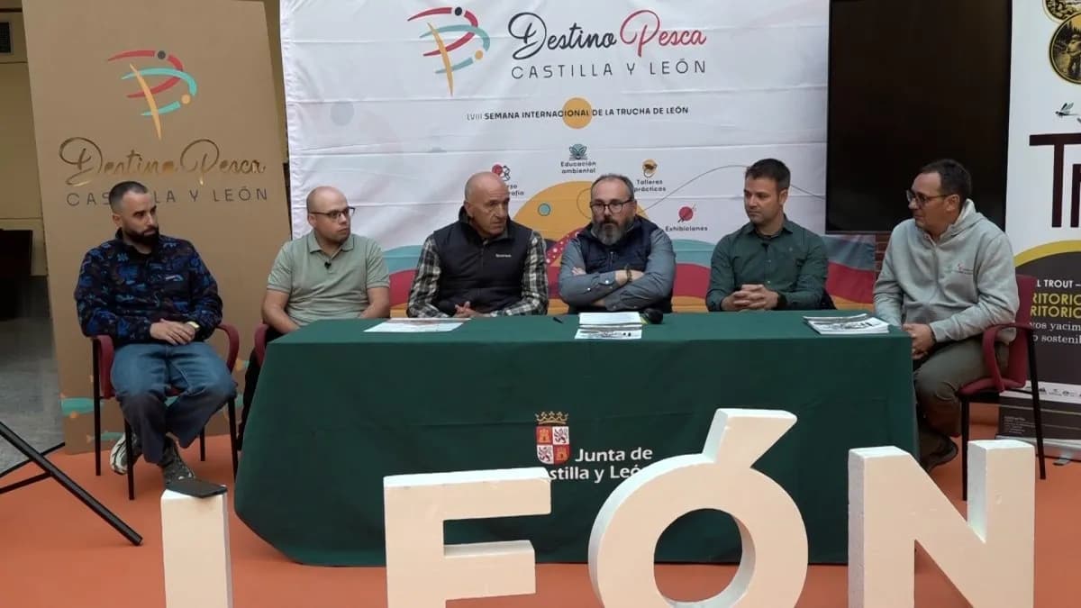 Debate sobre el futuro de la pesca de la trucha en León