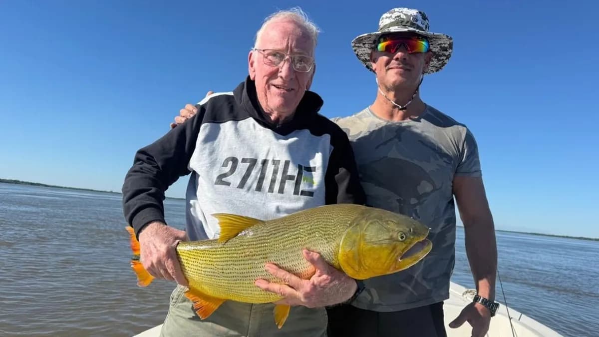 Florencia se posiciona como un destino clave para la pesca de dorados en el Paraná