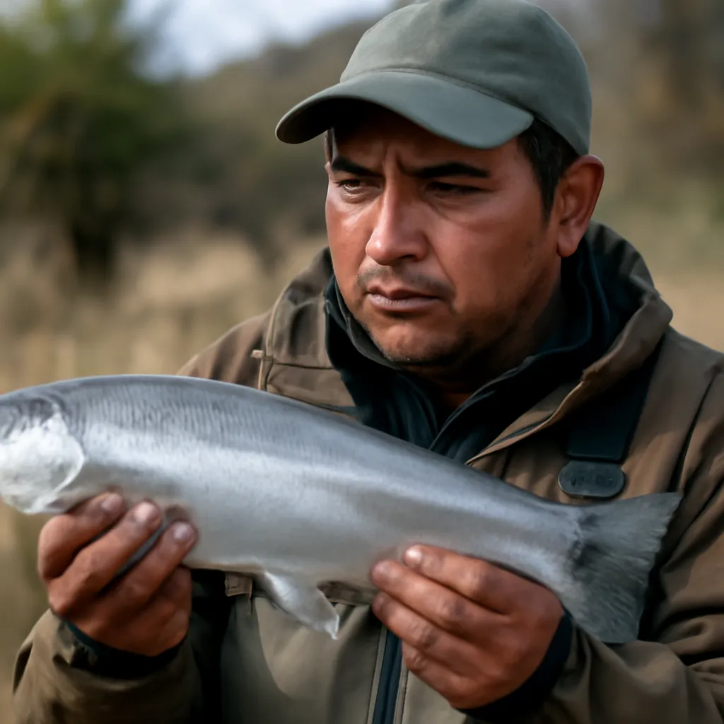 Aumento de truchas arcoíris en el Lago Llanquihue durante la temporada de pesca