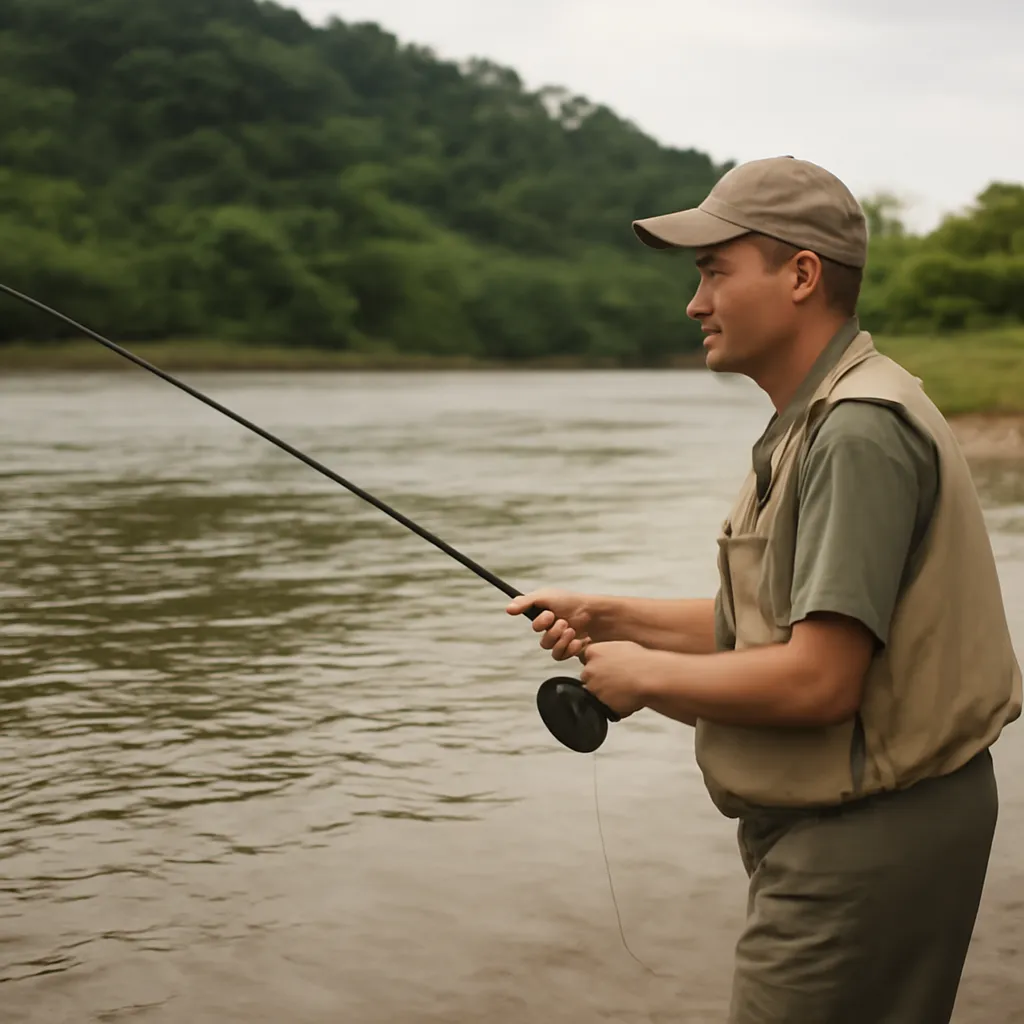 Pesca deportiva habilitada en el río Bermejo con condiciones